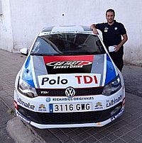 Fran Su�rez regresa a la competici�n con Volkswagen Canarias.
