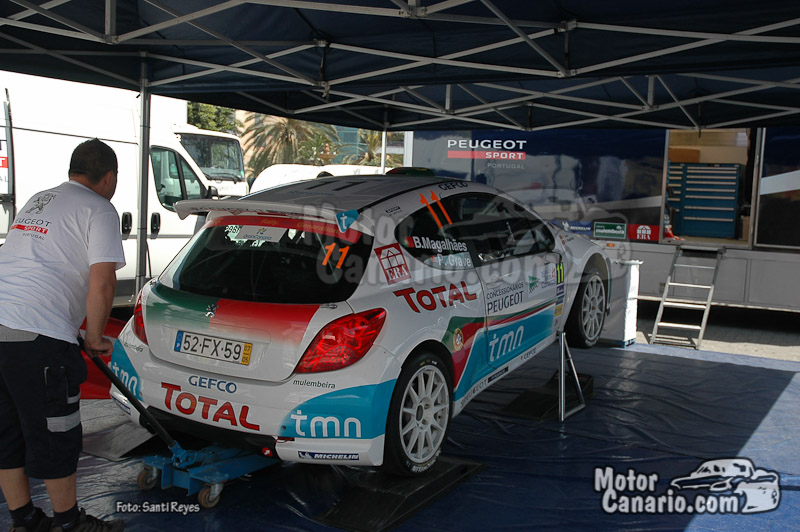 Rally Islas Canarias (Presentaci�n Ford y Verificaciones)