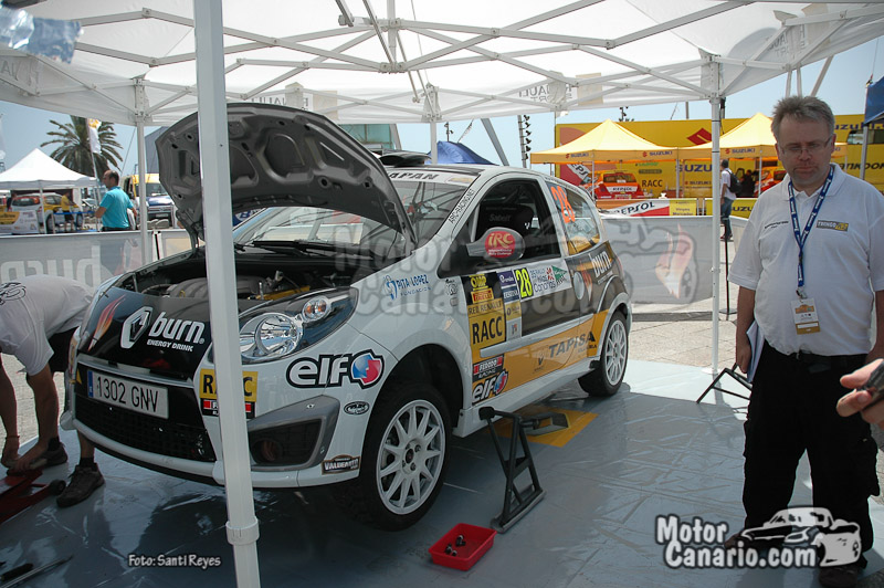 Rally Islas Canarias (Presentaci�n Ford y Verificaciones)