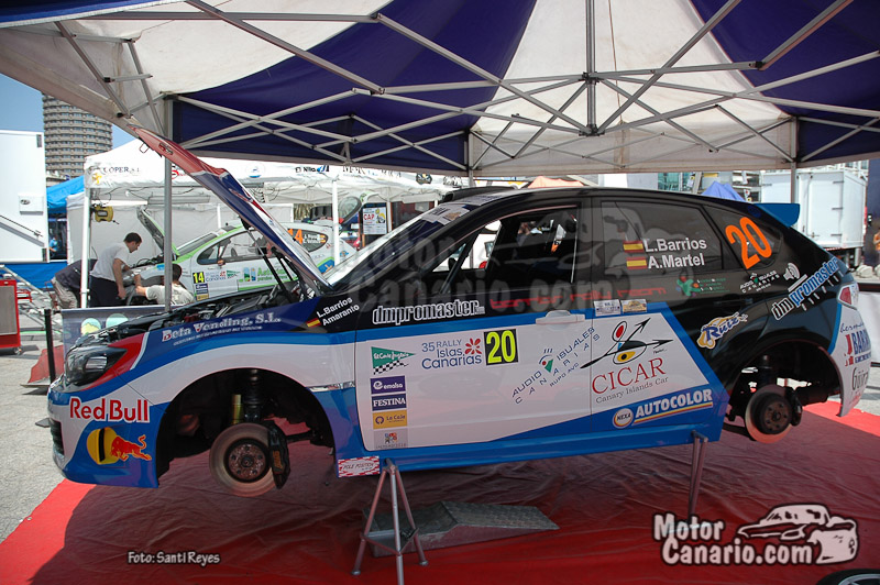 Rally Islas Canarias (Presentaci�n Ford y Verificaciones)