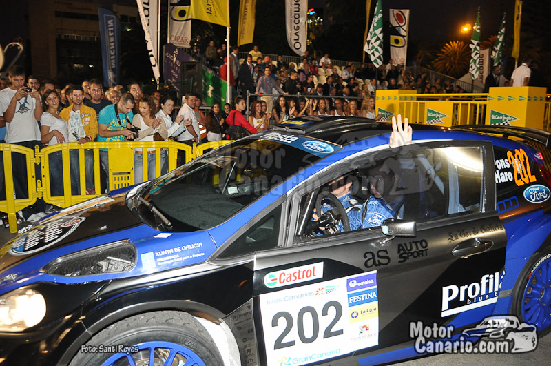 IRC Rallye Islas Canarias 2011 (Salida)