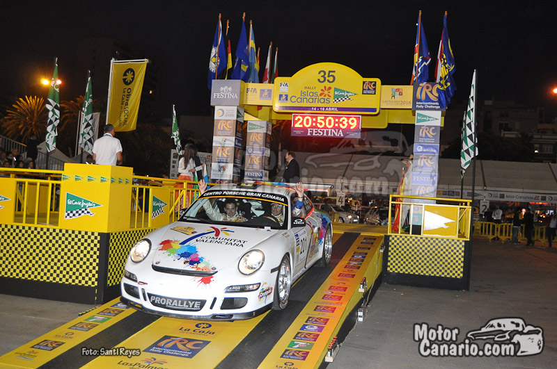 IRC Rallye Islas Canarias 2011 (Salida)