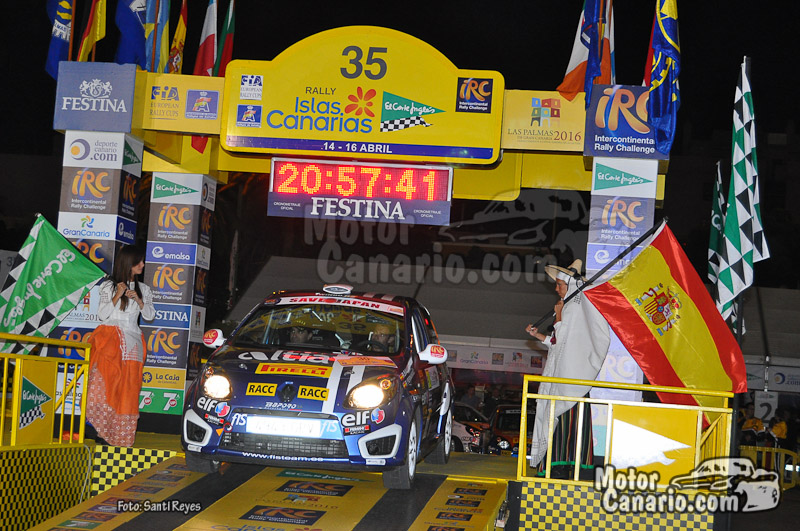 IRC Rallye Islas Canarias 2011 (Salida)