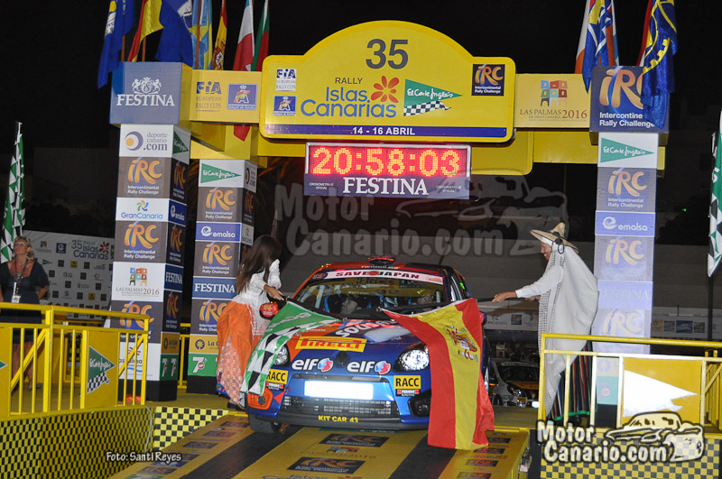 IRC Rallye Islas Canarias 2011 (Salida)