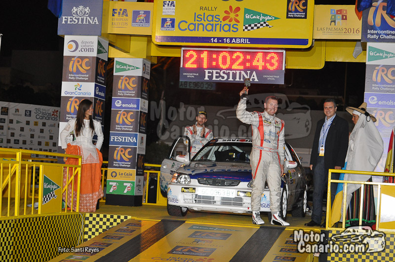 IRC Rallye Islas Canarias 2011 (Salida)