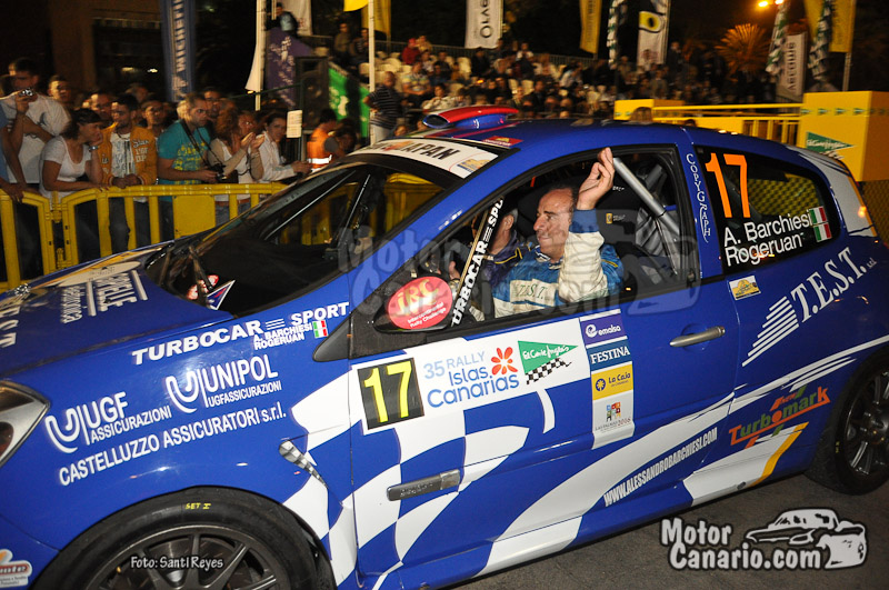 IRC Rallye Islas Canarias 2011 (Salida)