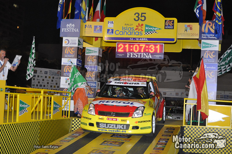 IRC Rallye Islas Canarias 2011 (Salida)