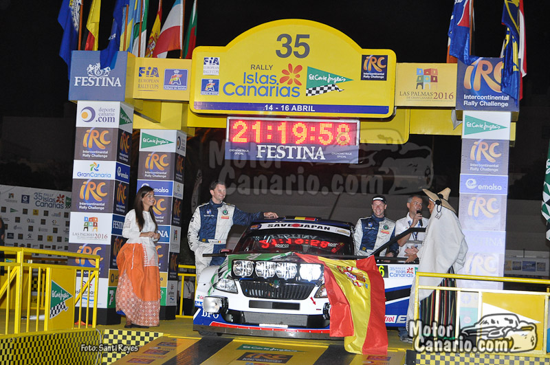 IRC Rallye Islas Canarias 2011 (Salida)