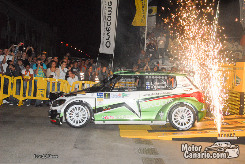 IRC Rallye Islas Canarias 2011 (Salida)