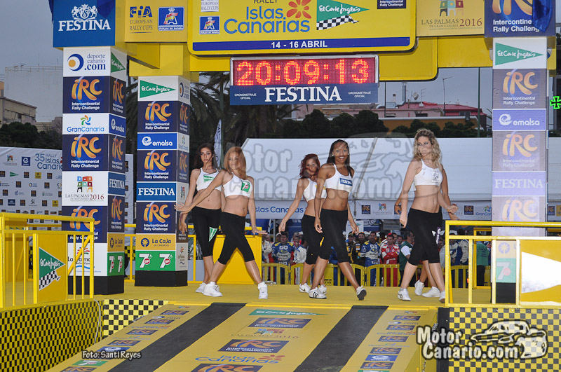 IRC Rallye Islas Canarias 2011 (Salida)