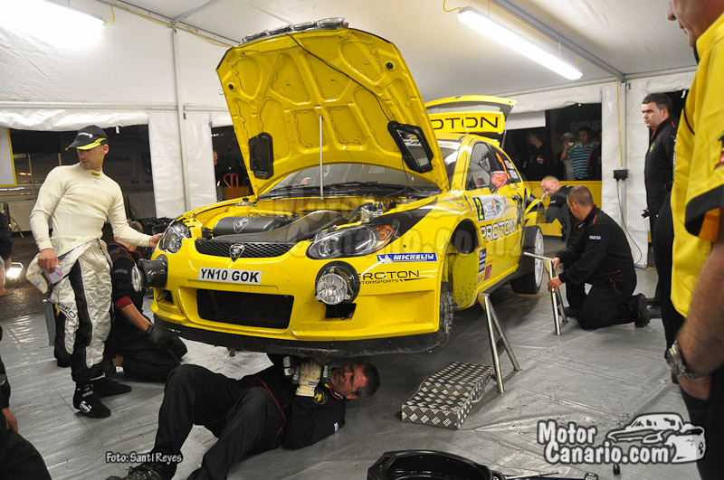 IRC Rallye Islas Canarias 2011 (Parque de Trabajo)