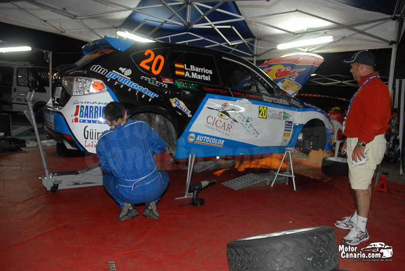 IRC Rallye Islas Canarias 2011 (Parque de Trabajo)