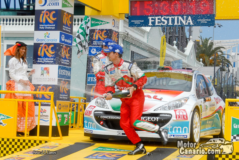 IRC Rallye Islas Canarias 2011 (Ceremonia de Entrega de Trofeos)