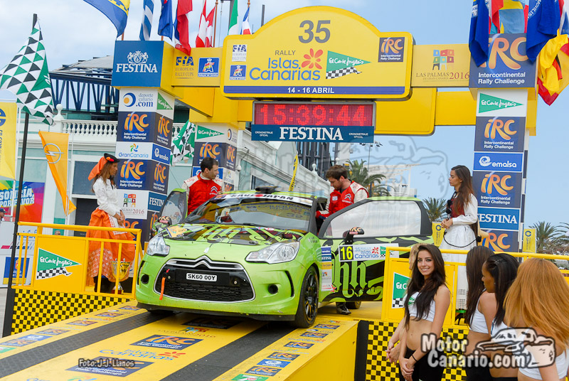IRC Rallye Islas Canarias 2011 (Ceremonia de Entrega de Trofeos)