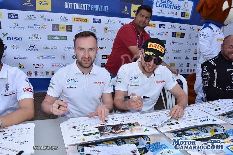 Rallye Islas Canarias 2018 (Firma de Aut�grafos y Ceremonia de Salida)