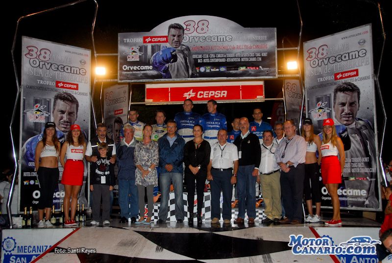38� Rallye Orvecame Isla Tenerife 2012