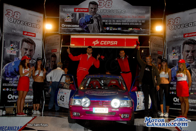 38� Rallye Orvecame Isla Tenerife 2012