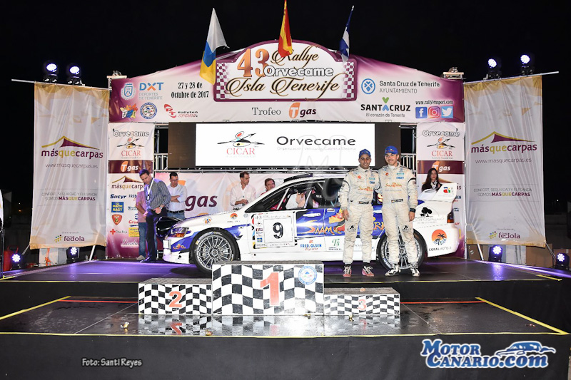 43� Rallye Orvecame Isla Tenerife 2017
