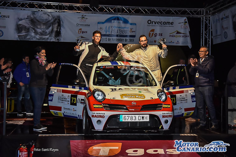 44� Rallye Orvecame Isla Tenerife 2018