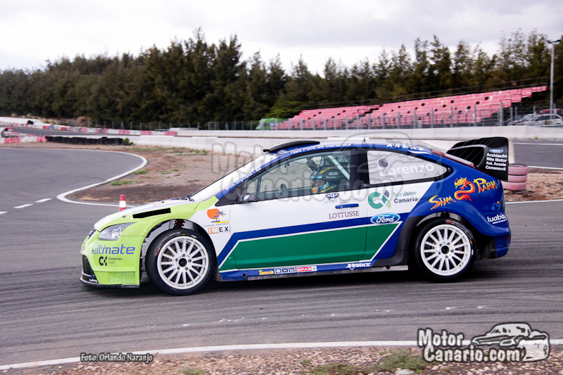 Test pretemporada equipo Copi Sport - Alfonso Viera (Porsche 911 GT3) y Marco Lorenzo (Ford Focus WRC)
