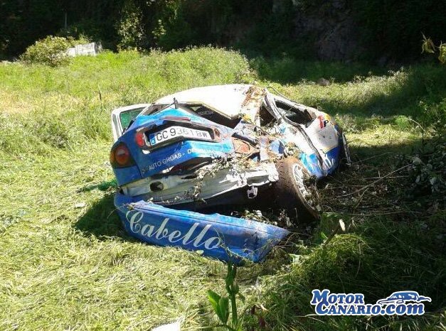 Accidente en el Rallye Norte: la seguridad de un coche de competición.