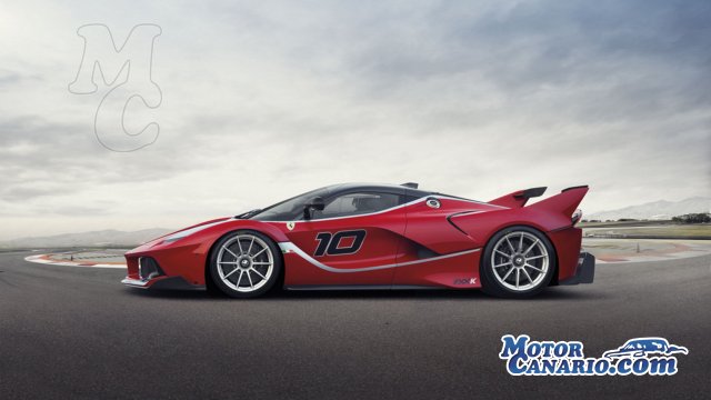 Ferrari FXX K: lo más parecido a un Fórmula Uno.