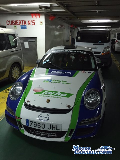 Llega a Tenerife el Porsche de Pegrutrans.