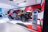 Exposición Sport & Fun en el espacio de Toyota en los Campos Elíseos de París.