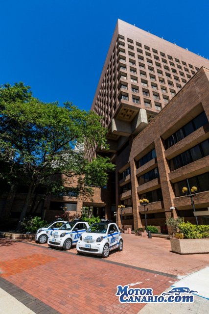 La policía de Nueva York encarga 150 unidades del Smart Fortwo.