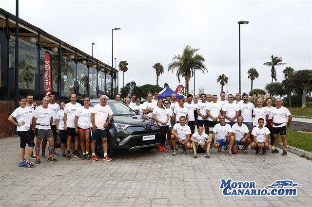 Éxito de la Fun Training by TOYOTA como previa de la HSR NightRun LPGC.