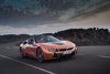 BMW presenta el biplaza descapotable deportivo híbrido i8 Roadster.