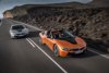 BMW presenta el biplaza descapotable deportivo híbrido i8 Roadster.