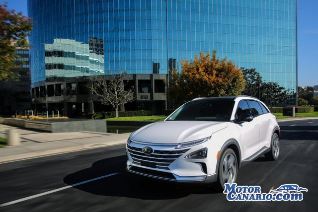 Hyundai Nexo: de hidrógeno y con IoT.