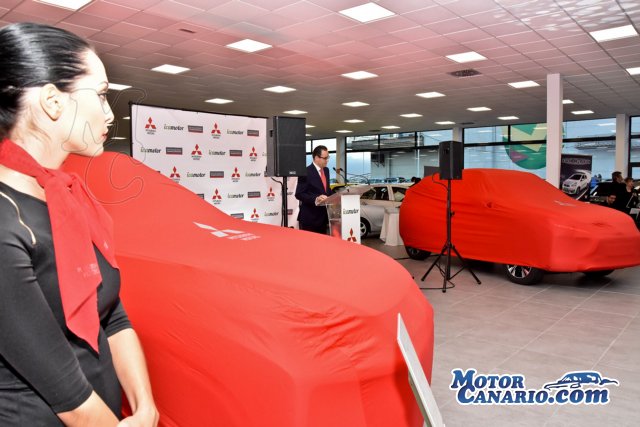 Icamotor estrena instalaciones en Tenerife y presenta el nuevo Mitsubishi Eclipse Cross.