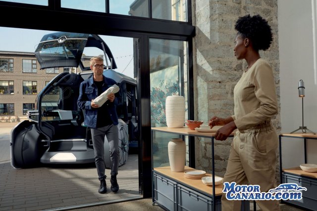 Renault EZ-PRO: El furgón de reparto del futuro.