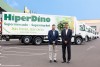 Supermercados HiperDino incorporan 8 nuevos Volvo a su flota.