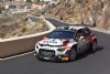 Miguel Suárez, de test con José López en la previa al Rallye Ciudad de La Laguna.