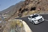 Miguel Suárez, de test con José López en la previa al Rallye Ciudad de La Laguna.