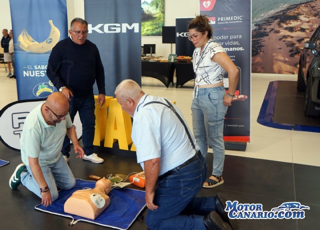 KGM Canarias se suma al proyecto “Taxi Cardio-Responsable” para reforzar la seguridad ciudadana en Gran Canaria.