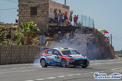 Recorrido de altura en el Rallye Villa de Adeje.