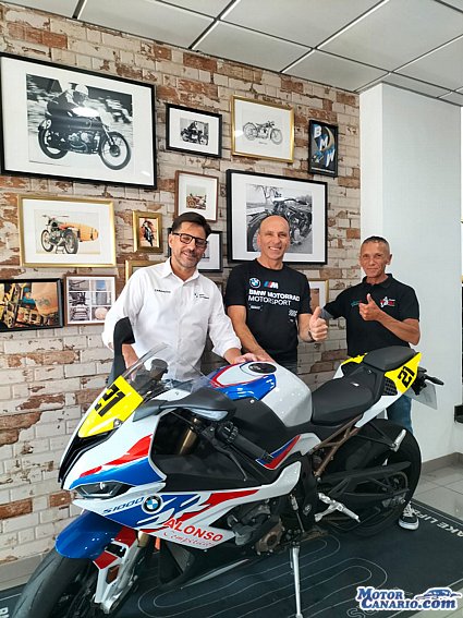 Juan Alonso Hernández, campeón de Canarias de SBK, participará en el BMW IBERIA CUP 2025 con la BMW S1000RR.