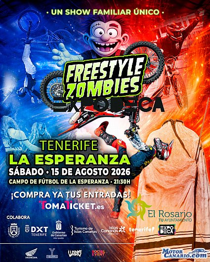 El pentacampeón del mundo, Maikel Melero, en el Freestyle Zombies – La Esperanza.