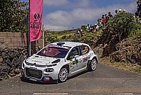 El Rallye Villa de Adeje rehace en tiempo récord el recorrido de la segunda etapa.