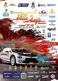 El 35º Rallye Internacional Villa de Adeje Tenerife Trofeo CICAR comenzó su singladura con la presentación de su cartel oficial en Fitur.