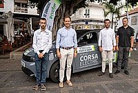 ECCOEF realiza su parada en la isla de La Palma con la visita del consejero Mariano H. Zapata