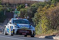 Enrique Cruz, líder del CCRA 2025, defenderá su primera posición en el Rallye Ciudad de La Laguna – Trofeo Worten.