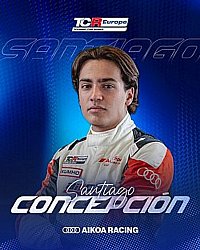 El joven palmero Santi Concepción se convierte en piloto oficial Audi en el TCR.