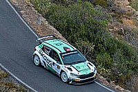 Sergio Fuentes y Teco Hernández repiten victoria en el Rally Isla Tenerife.