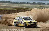 El Seat Ibiza Proto ex Flavio Alonso, protagonista de una exposición en Málaga.