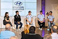El equipo oficial Hyundai hace latir a la afición canaria.